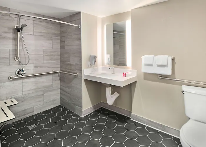 Chambre Accessible aux Personnes à Mobilité Réduite Lit Queen-Size